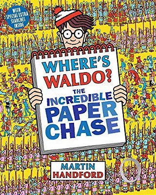 Where's Waldo? The Incredible Paper Chase: (A Hidden Object Activity Book Including A Maze, Spot-The-difference Challenge, And Search & Find Puzzles - -..