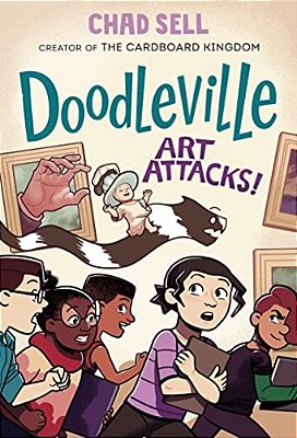 Doodleville #2: Art Attacks!: (A Graphic Novel)-..