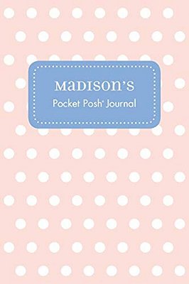 Madison's Pocket Posh Journal, Polka Dot-..