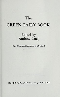 The Green Fairy Book-..
