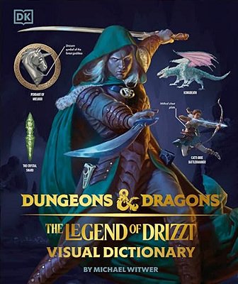 Dungeons And Dragons The Legend Of Drizzt Visual Dictionary-..