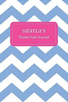 Shayla's Pocket Posh Journal, Chevron-..