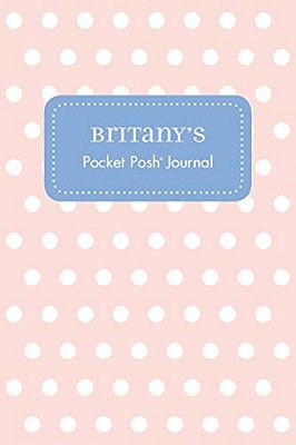 Britany's Pocket Posh Journal, Polka Dot-..