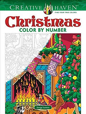 Creative Haven Christmas Color By Number-..