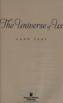 The Universe Of US: Volume 4-..