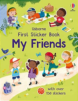 First Sticker Book My Friends-..