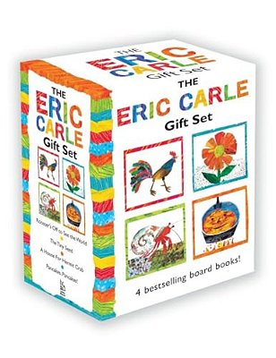 The Eric Carle Gift Set (Boxed Set): The Tiny Seed; Pancakes, Pancakes!; A House For Hermit Crab; Rooster's Off To See The World-..