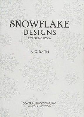 Creative Haven Snowflake Designs Coloring Book-..