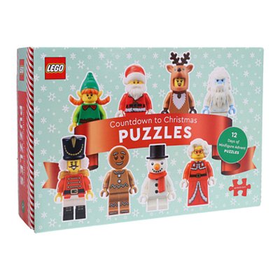 Lego Countdown To Christmas Puzzles: 12 Days Of Minifigure Advent Puzzles-..