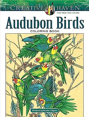 Creative Haven Audubon Birds Coloring Book-..