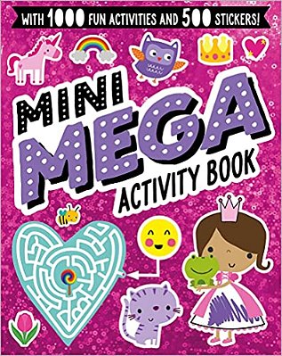 Mini Mega Activity Book (Pink)-..