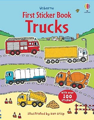 First Sticker Book Trucks-..