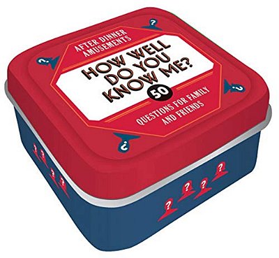 After Dinner Amusements: How Well Do You Know Me?: 50 Questions For Family And Friends (Dinner Party Gifts, Games For Adults, Games For Dinner Parties-..