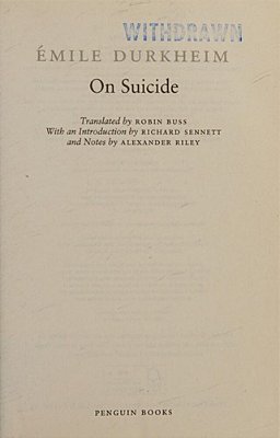 On Suicide-..