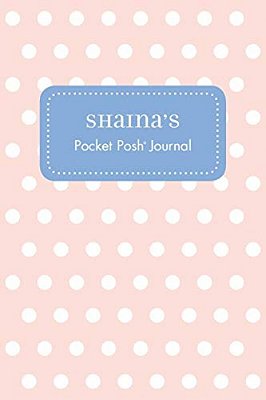 Shaina's Pocket Posh Journal, Polka Dot-..