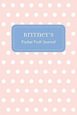Britney's Pocket Posh Journal, Polka Dot-..