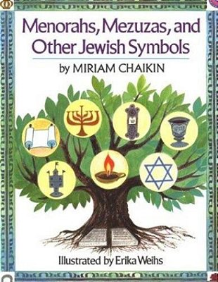 Menorahs, Mezuzas, And Other Jewish Symbols-..