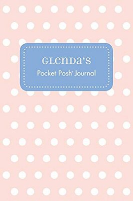 Glenda's Pocket Posh Journal, Polka Dot-..