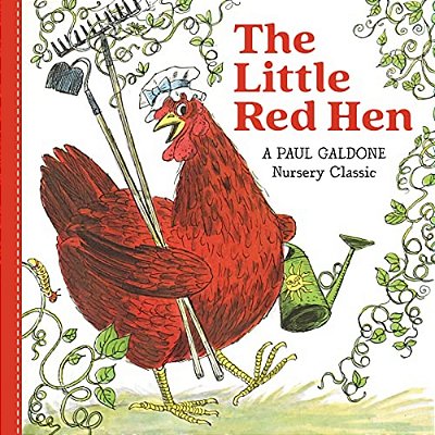 The Little Red Hen Board Book-..