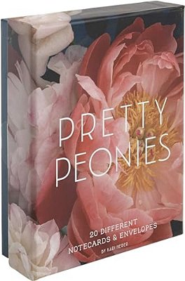 Pretty Peonies: 20 Different Notecards And Envelopes-..