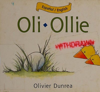 Ollie/Oli Board Book: Bilingual English-Spanish-..