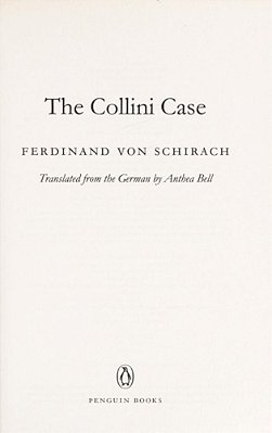 The Collini Case-..