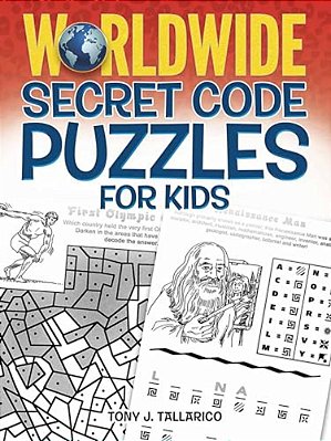 Worldwide Secret Code Puzzles For Kids-..