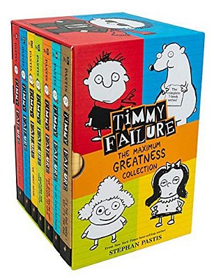 Timmy Failure: The Maximum Greatness Collection: Books 1-7 (Complete Box Set)-..