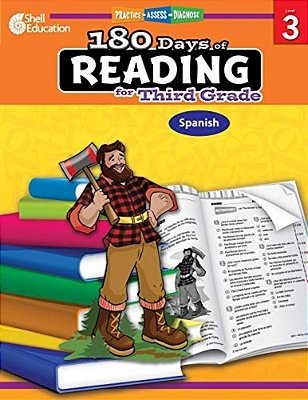 180 Days(tm) Reading For Third Grade: Practice, Assess, Diagnose-..