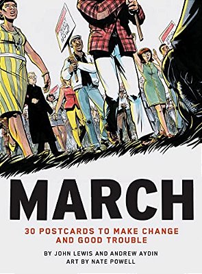 March: 30 Postcards To Make Change And Good Trouble-..