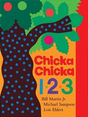 Chicka Chicka 1, 2, 3: Oversized Lap Board Book-..