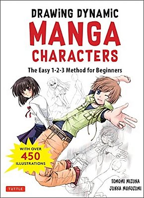 Drawing Dynamic Manga Characters: The Easy 1-2-3 Method For Beginners-..