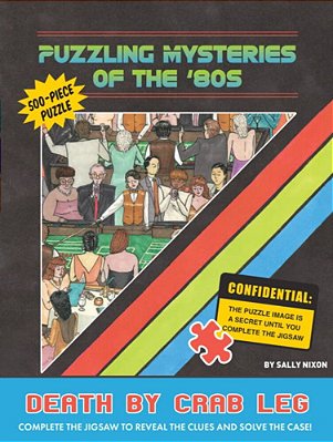 Puzzling Mysteries Of The '80S Death By Crab Leg 500-Piece Puzzle-..