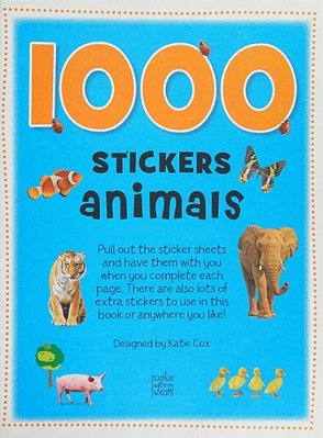 1000 Stickers: Animals [With Sticker(s)]-..