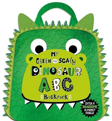 My Green And Scaly Dinosaur Abc Backpack-..