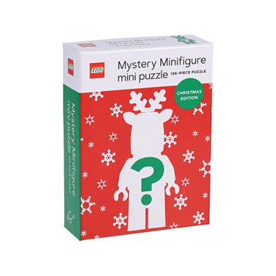 Lego Mystery Minifigure Mini Puzzle (Christmas Edition): 126-Piece Puzzle-..