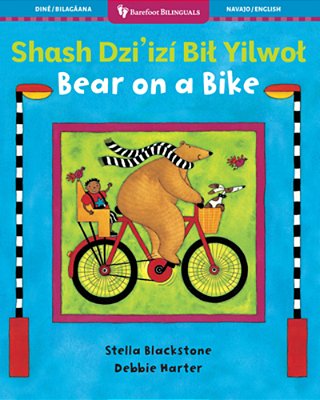 Bear On A Bike (Bilingual Navajo & English)-..