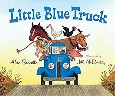 Little Blue Truck Padded Board Book-..