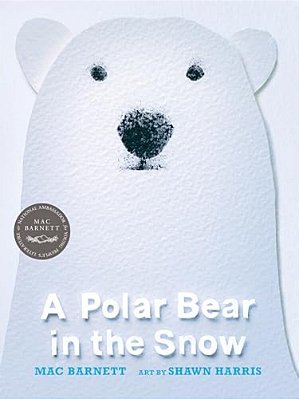 A Polar Bear In The Snow-..