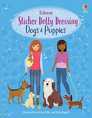 Sticker Dolly Dressing Dogs And Puppies-..