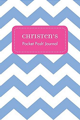 Christen's Pocket Posh Journal, Chevron-..