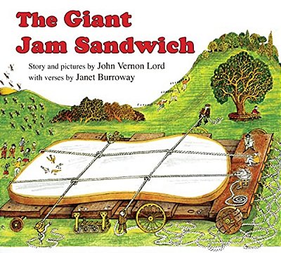 The Giant Jam Sandwich Board Book Board Book-..