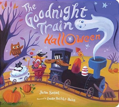 Goodnight Train Halloween Board Book: A Halloween Book For Kids-..
