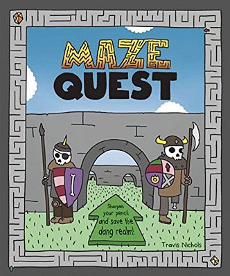 Maze Quest: (Adventure Books For Kids, Children's Fantasy Books, Interactive Kids Books, Activity Book For Kids)-..