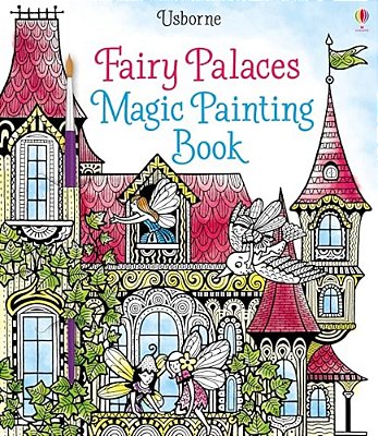 Fairy Palaces Magic Painting Book-..