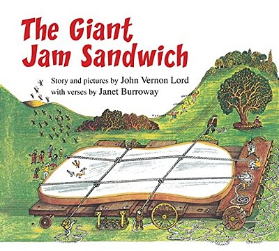 The Giant Jam Sandwich Lap Board Book-..