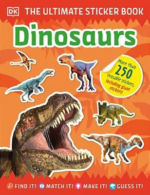 The Ultimate Sticker Book Dinosaurs-..