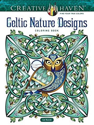Creative Haven Celtic Nature Designs Coloring Book-..