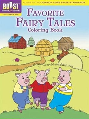 Favorite Fairy Tales Coloring Book-..