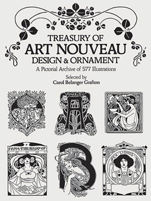 Treasury Of Art Nouveau Design & Ornament-..